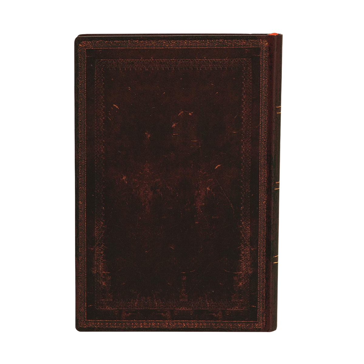 Paperblanks Black Moroccan Bold Mini Softback Flexi Journal – Plain, 240 Pages – back cover