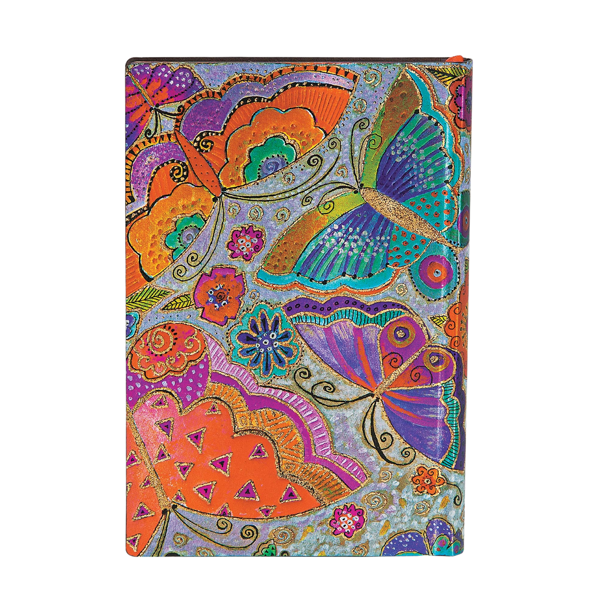 Paperblanks Flutterbyes Mini Softback Flexi Journal – Lined, 240 Pages – back cover
