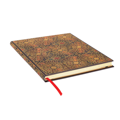 Paperblanks Fire Flowers Ultra Hardback Journal – Lined, 144 Pages – page edge