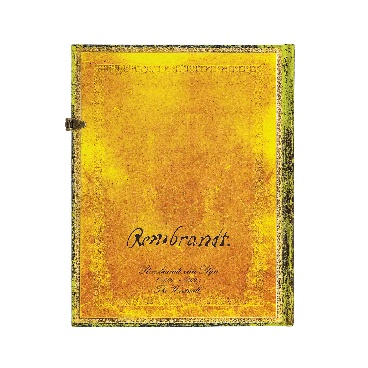 Paperblanks Rembrandt’s 350th Anniversary Ultra Hardback Journal – Lined, 144 Pages – back cover