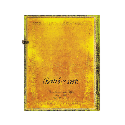 Paperblanks Rembrandt’s 350th Anniversary Ultra Hardback Journal – Plain, 144 Pages – back cover