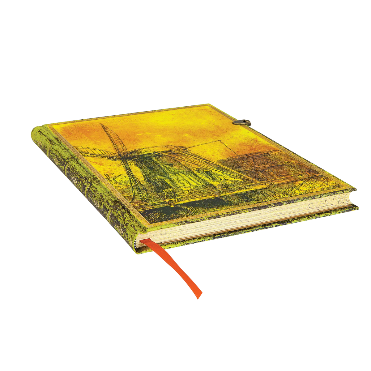 Paperblanks Rembrandt’s 350th Anniversary Ultra Hardback Journal – Plain, 144 Pages – page edge
