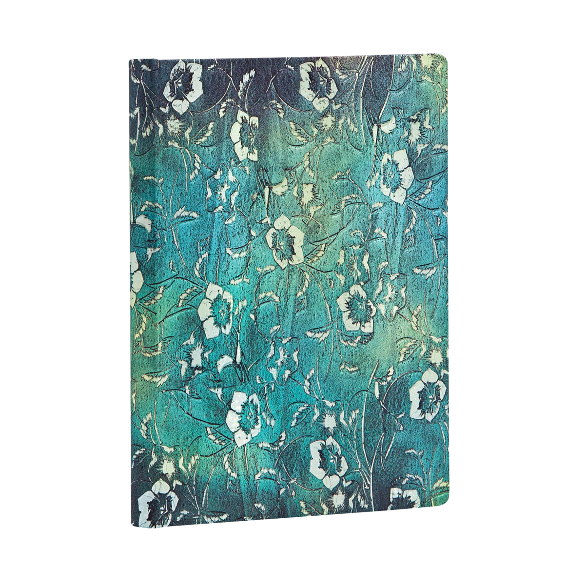 Paperblanks Kuro Mini Hardback Journal – Lined, 176 Pages – angled view