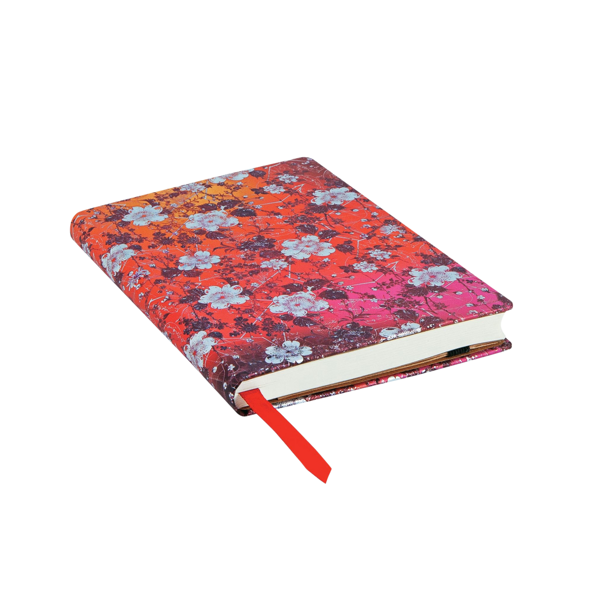 Paperblanks Sakura Mini Hardback Journal – Plain, 176 Pages – page edge