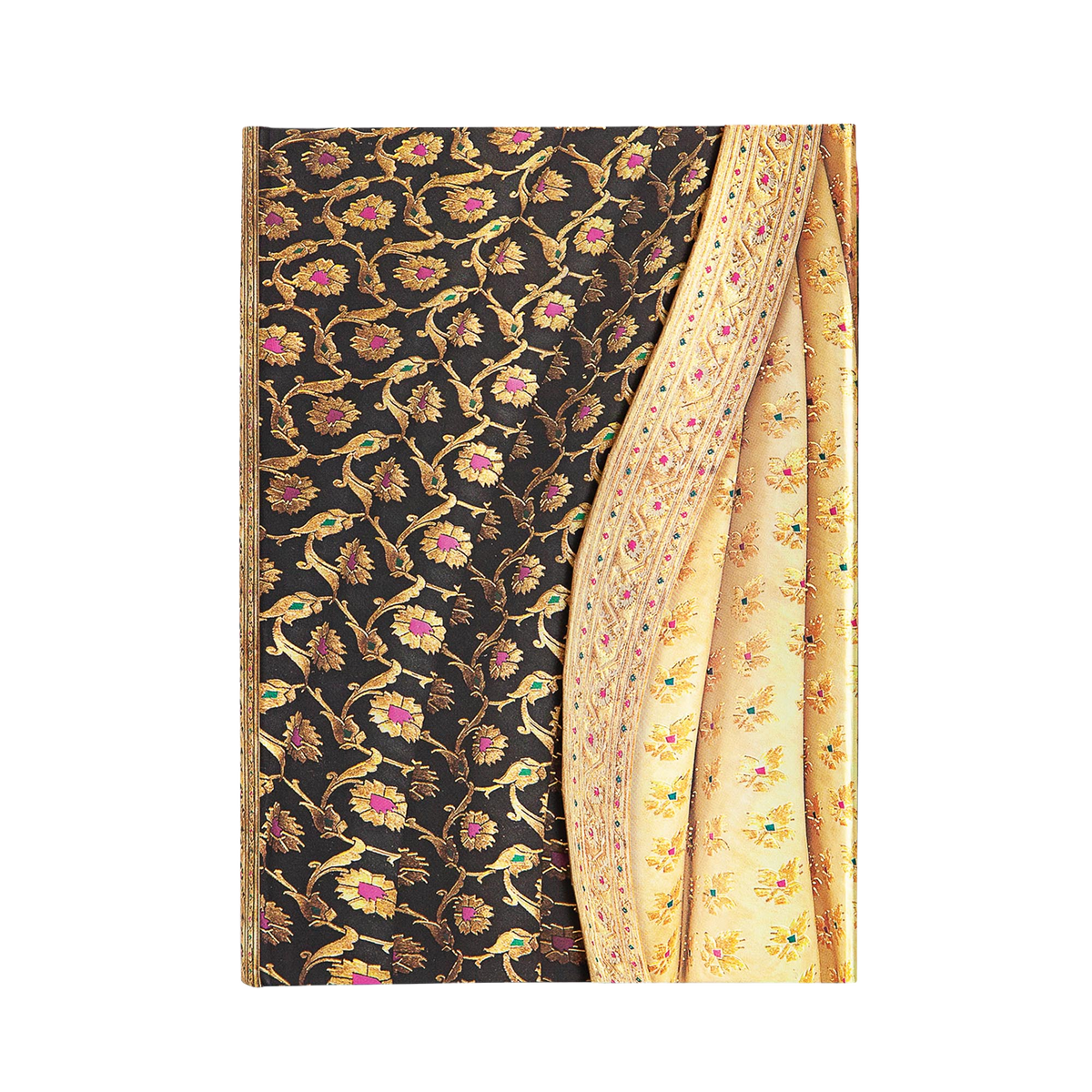 Paperblanks Siyah Midi Hardback Journal – Lined, 144 Pages – front cover