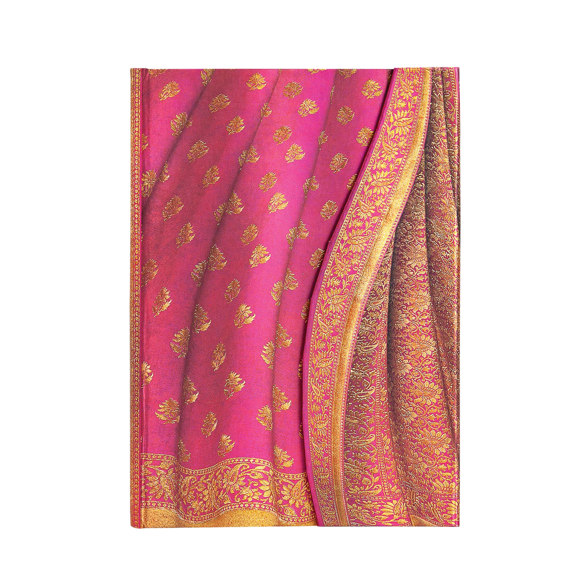 Paperblanks Gulabi Midi Hardback Journal – Lined, 144 Pages – front cover