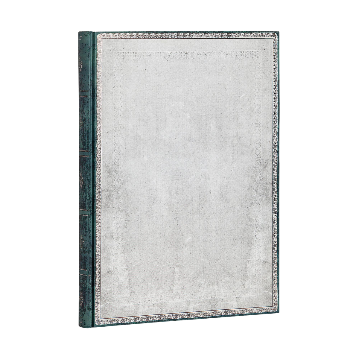 Paperblanks Flint Grande Hardback Journal – Plain, 128 Pages – angled view