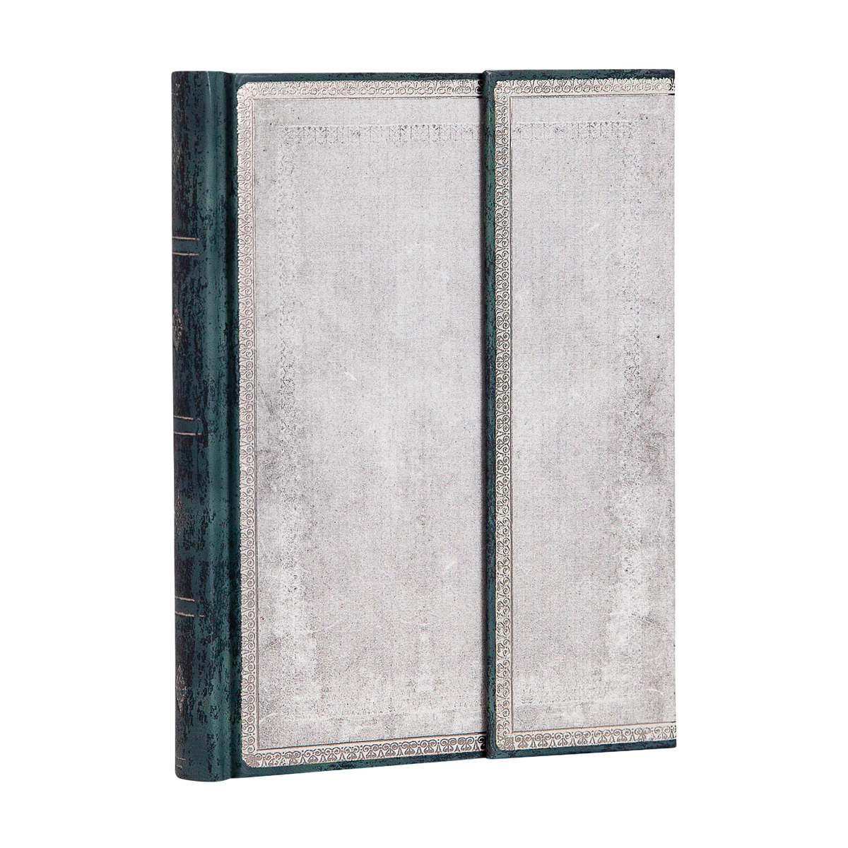 Paperblanks Flint Midi Hardback Journal – Lined, 144 Pages – angled view