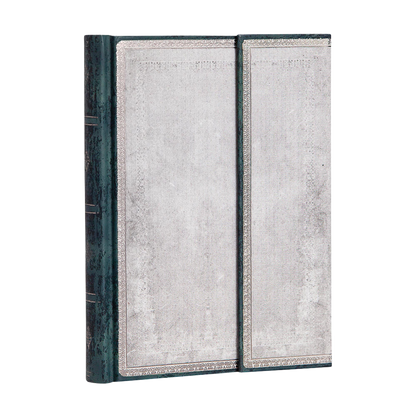 Paperblanks Flint Midi Hardback Journal – Plain, 144 Pages – angled view