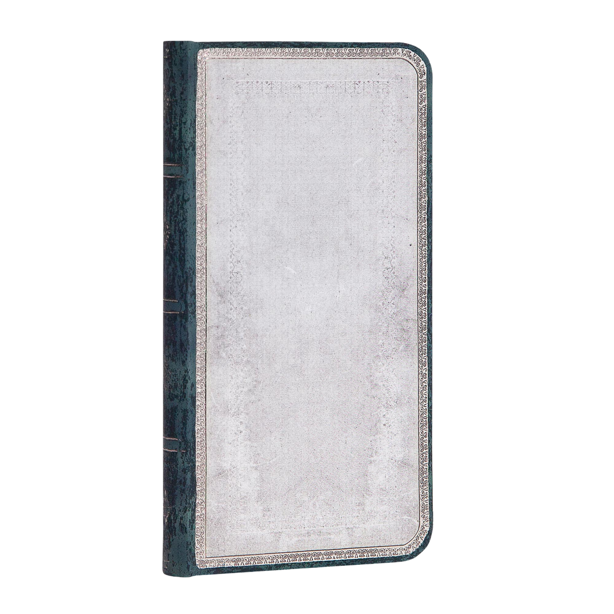 Paperblanks Flint Slim Hardback Journal – Lined, 176 Pages – angled view