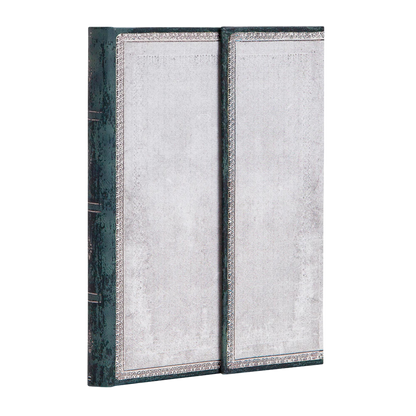 Paperblanks Flint Mini Hardback Journal – Plain, 176 Pages – angled view