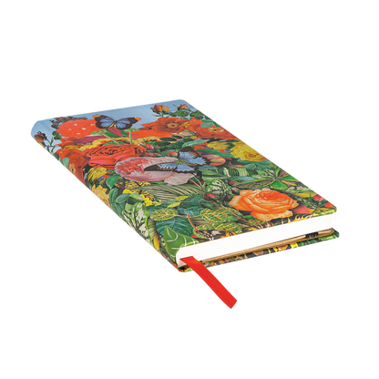 Paperblanks Butterfly Garden Slim Hardback Journal – Lined, 176 Pages – page edge