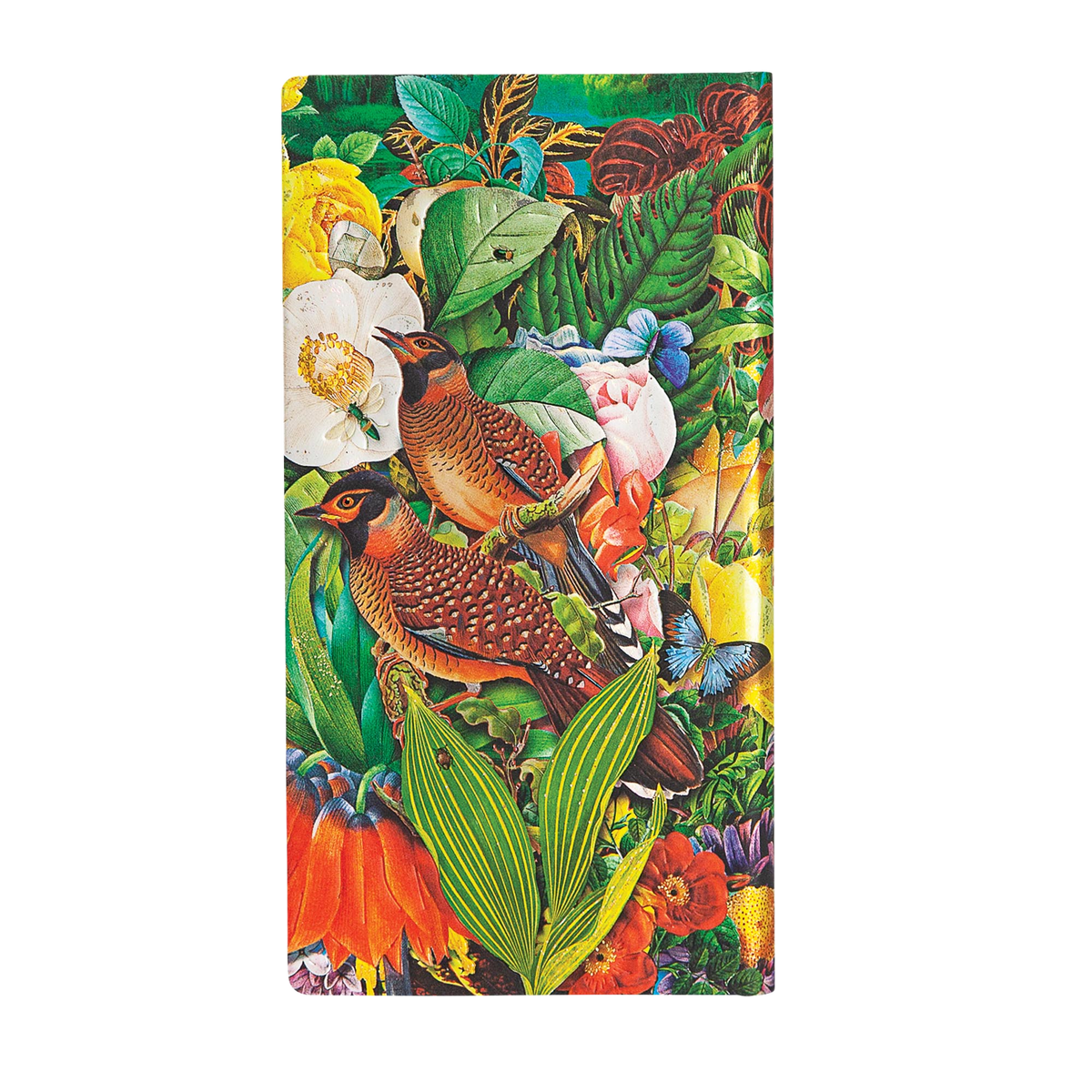 Paperblanks Moon Garden Slim Hardback Journal – Lined, 176 Pages – back cover