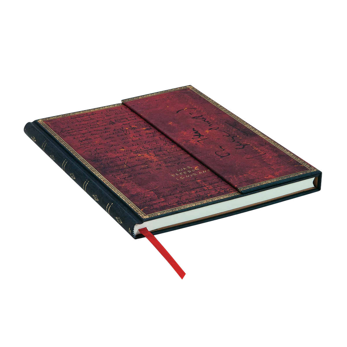 Paperblanks Orwell, Nineteen Eighty-Four Ultra Hardback Journal – Lined, 144 Pages – page edge