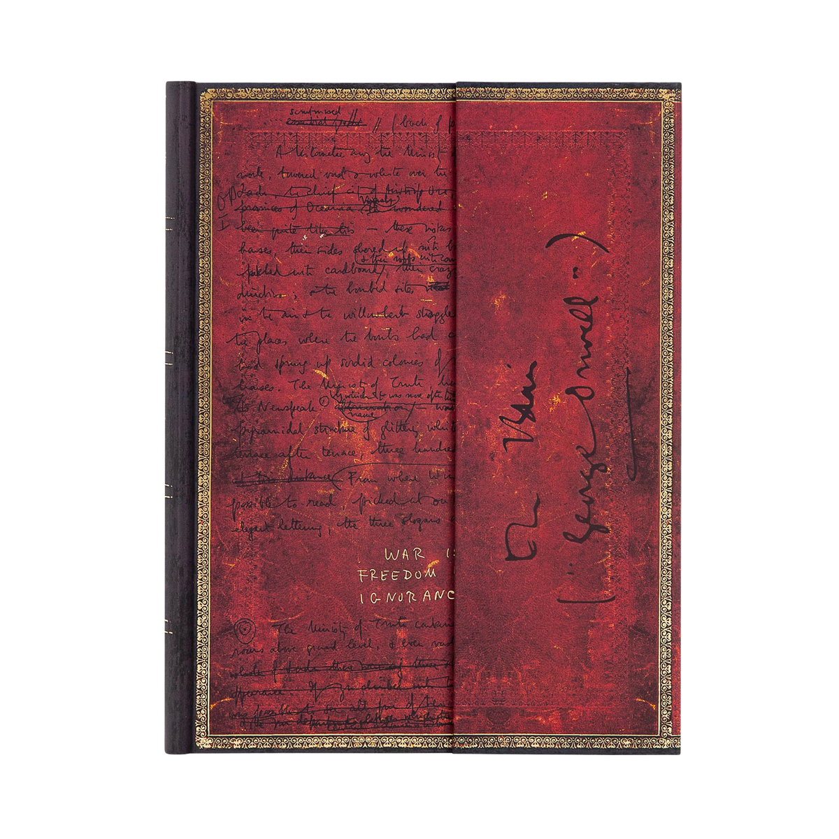 Paperblanks Orwell, Nineteen Eighty-Four Ultra Hardback Journal – Lined, 144 Pages – front cover