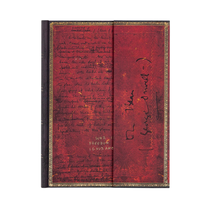 Paperblanks Orwell, Nineteen Eighty-Four Ultra Hardback Journal – Lined, 144 Pages – front cover