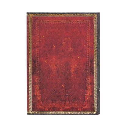 Paperblanks Orwell, Nineteen Eighty-Four Midi Hardback Journal – Lined, 144 Pages – back cover