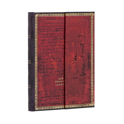 Paperblanks Orwell, Nineteen Eighty-Four Mini Hardback Journal – Lined, 176 Pages – angled view