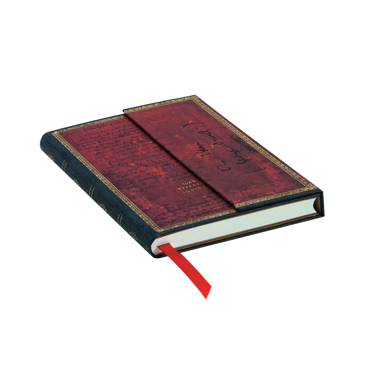 Paperblanks Orwell, Nineteen Eighty-Four Mini Hardback Journal – Lined, 176 Pages – page edge