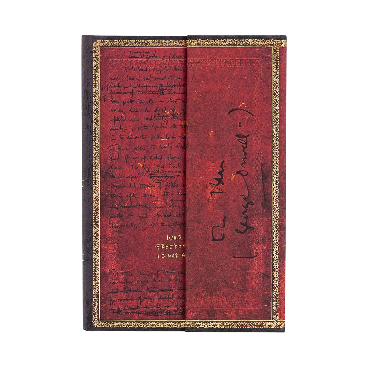 Paperblanks Orwell, Nineteen Eighty-Four Mini Hardback Journal – Lined, 176 Pages – front cover