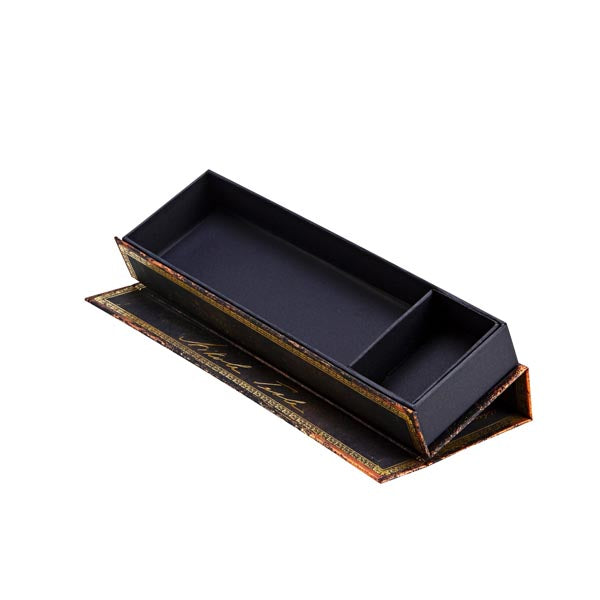 Paperblanks Tesla, Sketch of a Turbine Pencil Case – side view
