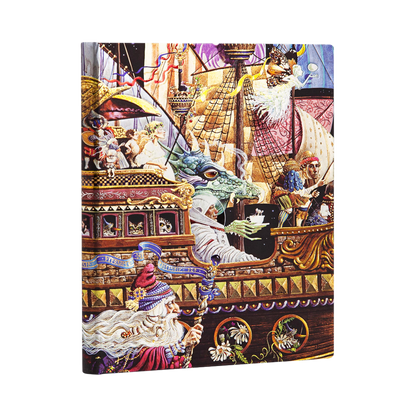 Paperblanks Maiden Voyage Ultra Hardback Journal – Lined, 144 Pages – angled view