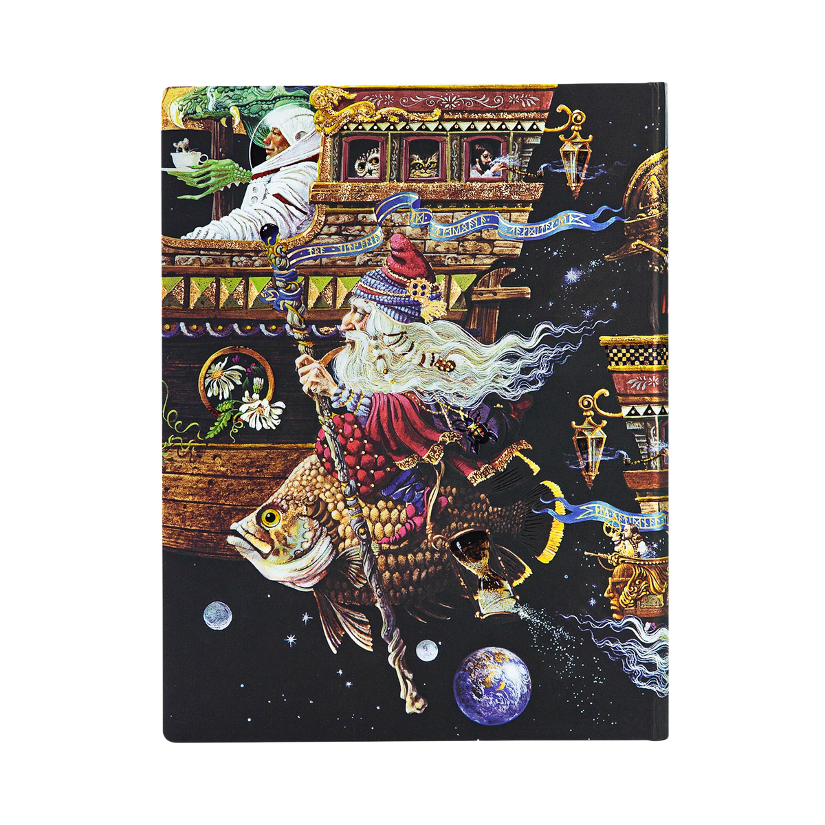 Paperblanks Maiden Voyage Ultra Hardback Journal – Lined, 144 Pages – back cover