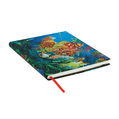 Paperblanks Sea Fantasies Ultra Hardback Journal – Lined, 144 Pages – page edge