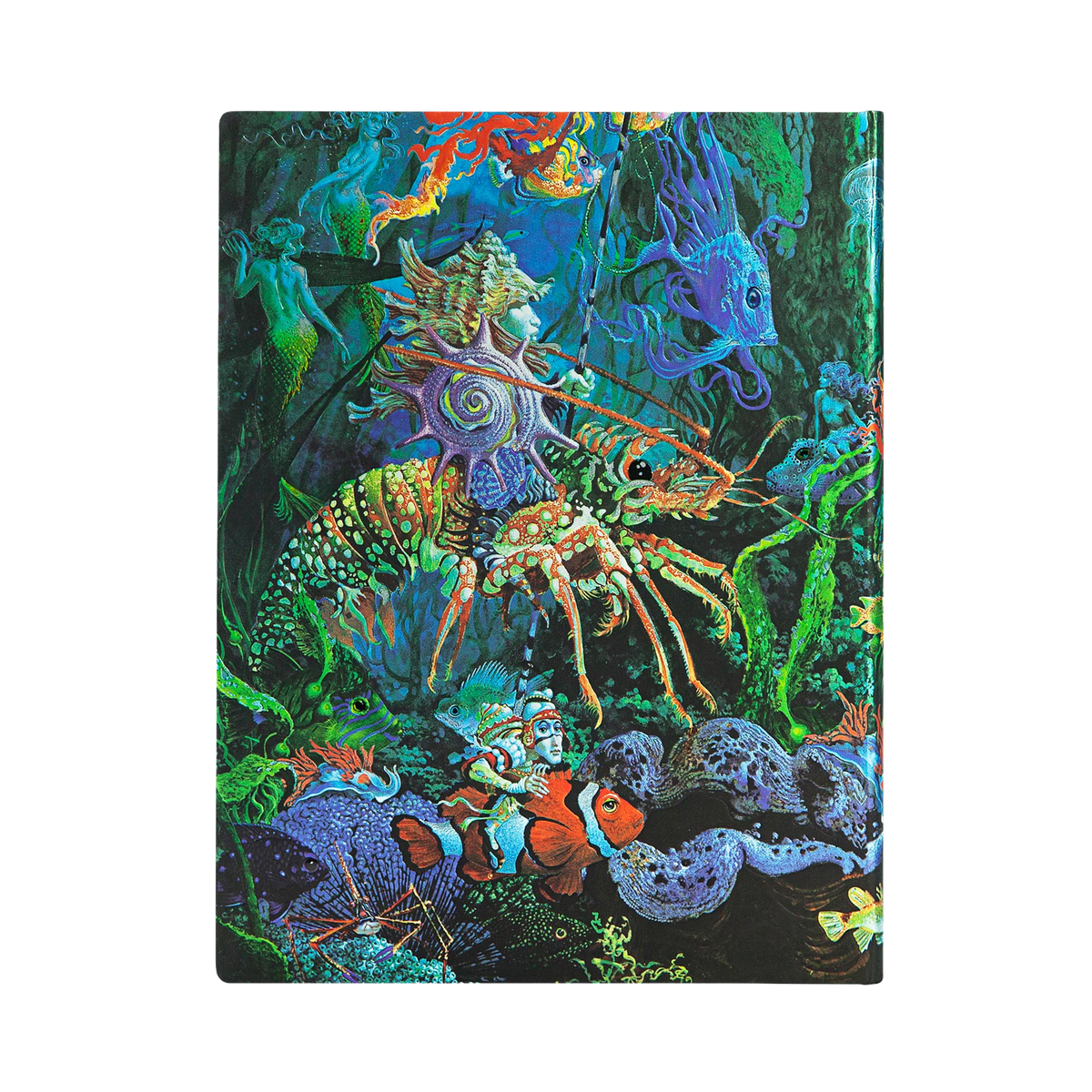 Paperblanks Sea Fantasies Ultra Hardback Journal – Plain, 144 Pages – back cover