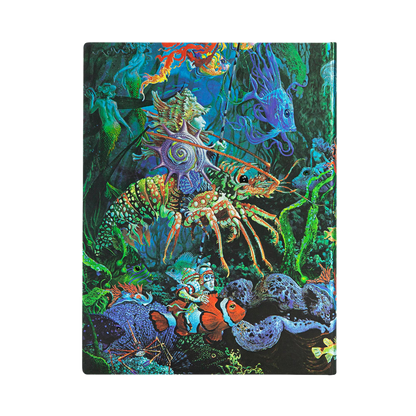 Paperblanks Sea Fantasies Ultra Hardback Journal – Plain, 144 Pages – back cover
