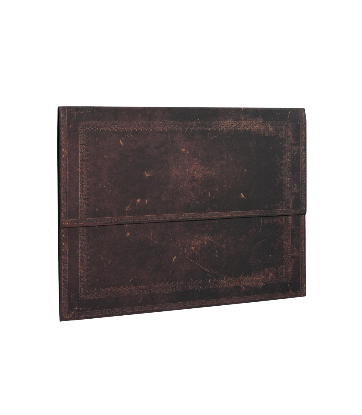 Paperblanks Black Moroccan Bold Document Folder – angled view