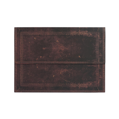 Paperblanks Black Moroccan Bold Document Folder – front view