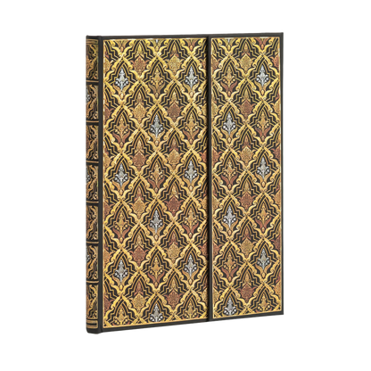 Paperblanks Destiny Midi Hardback Journal – Plain, 144 Pages – angled view
