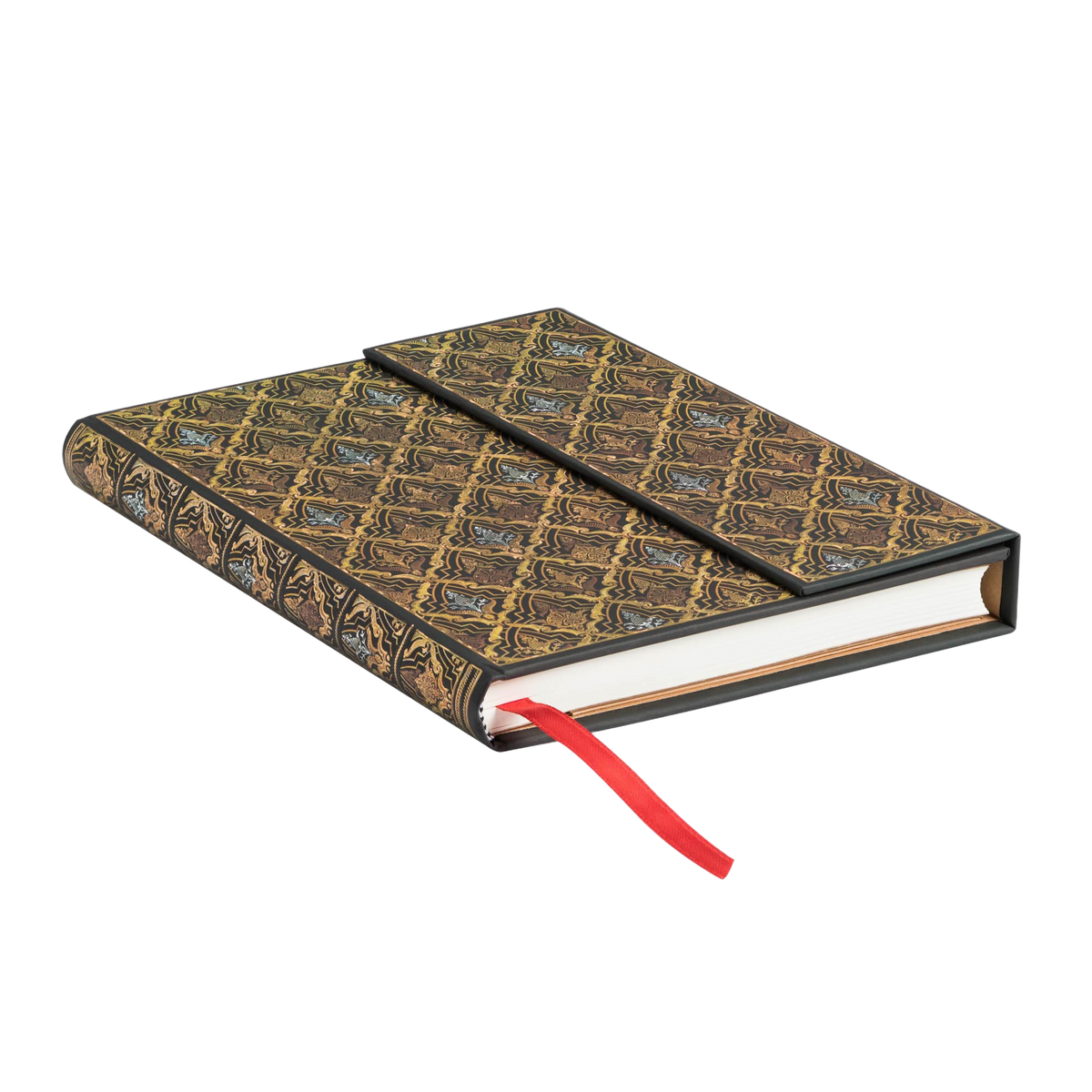 Paperblanks Destiny Midi Hardback Journal – Plain, 144 Pages – page edge