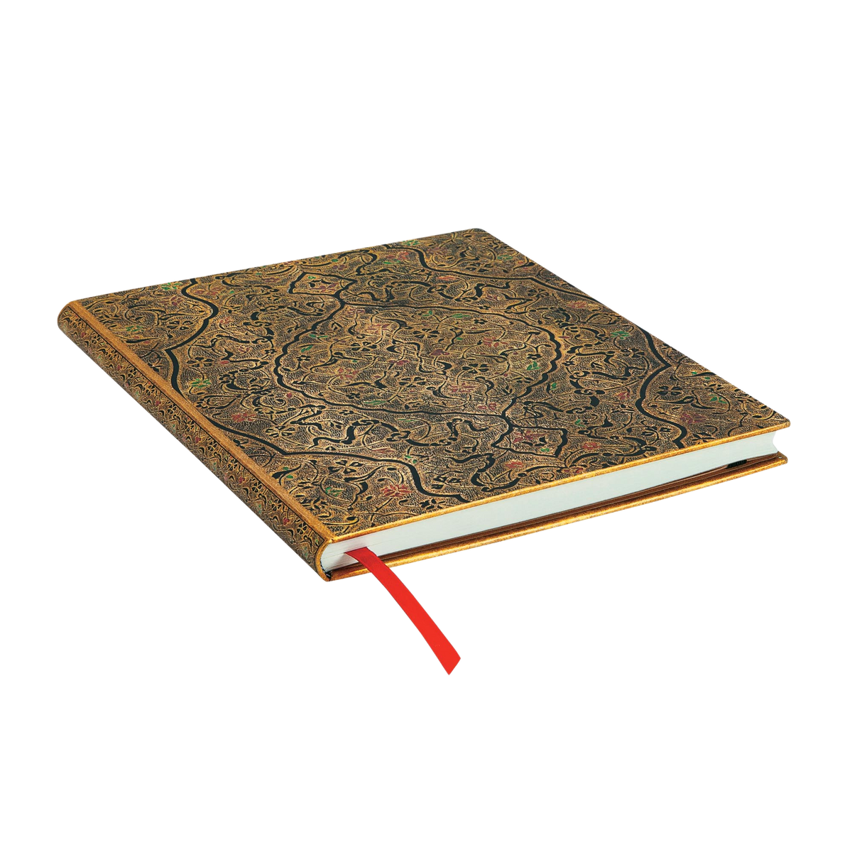 Paperblanks Zahra Ultra Hardback Journal – Plain, 144 Pages – page edge