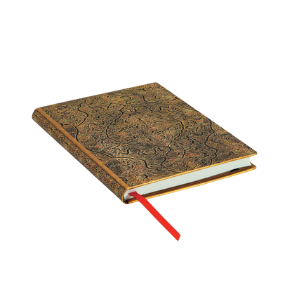 Paperblanks Zahra Midi Hardback Journal – Plain, 144 Pages – page edge