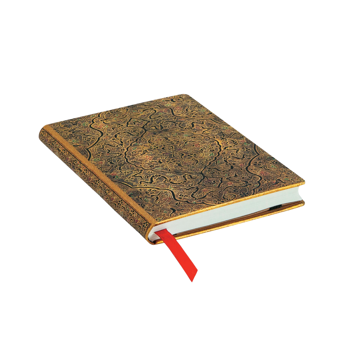 Paperblanks Zahra Mini Hardback Journal – Plain, 176 Pages – page edge