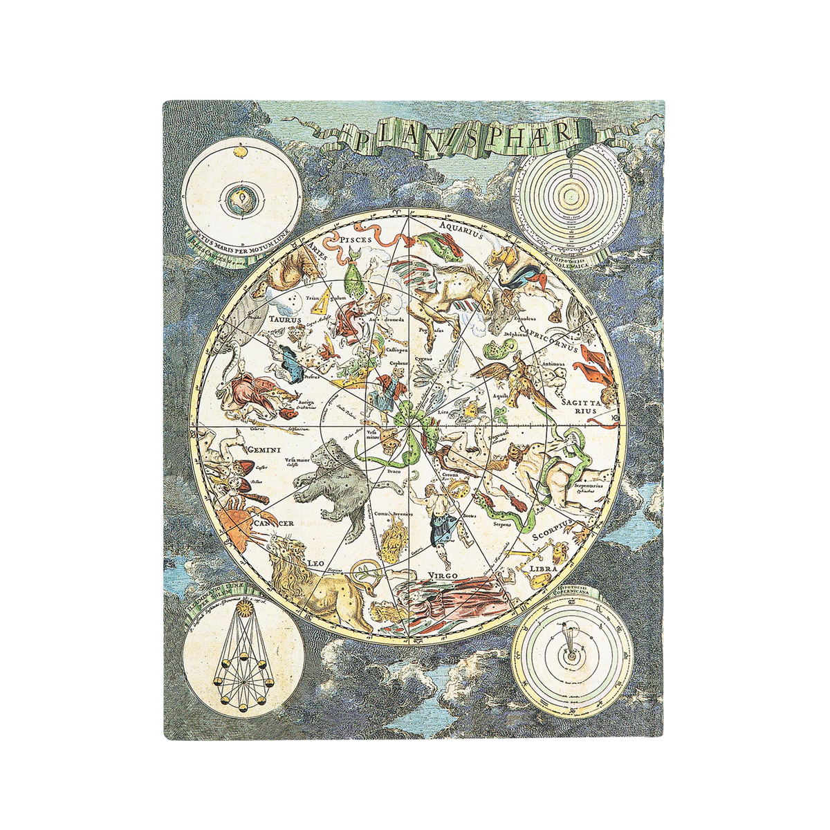 Paperblanks Celestial Planisphere Ultra Softback Flexi Journal – Lined, 176 Pages – back cover