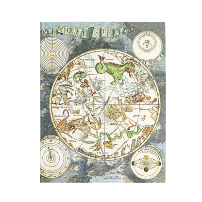Paperblanks Celestial Planisphere Ultra Softback Flexi Journal – Lined, 176 Pages – front cover