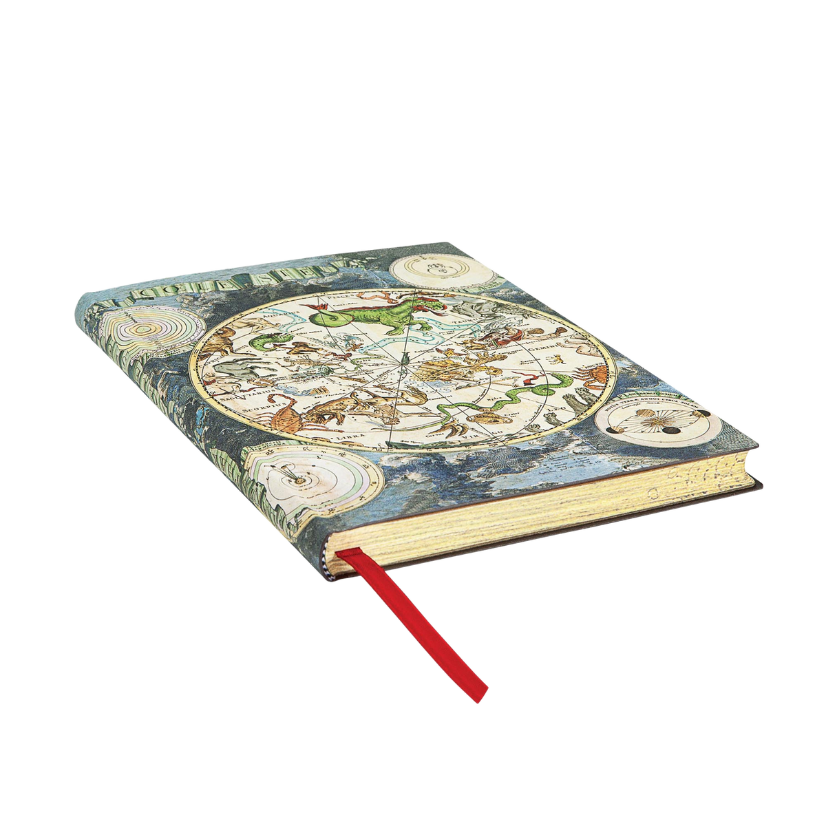 Paperblanks Celestial Planisphere Midi Softback Flexi Journal – Lined, 176 Pages – page edge