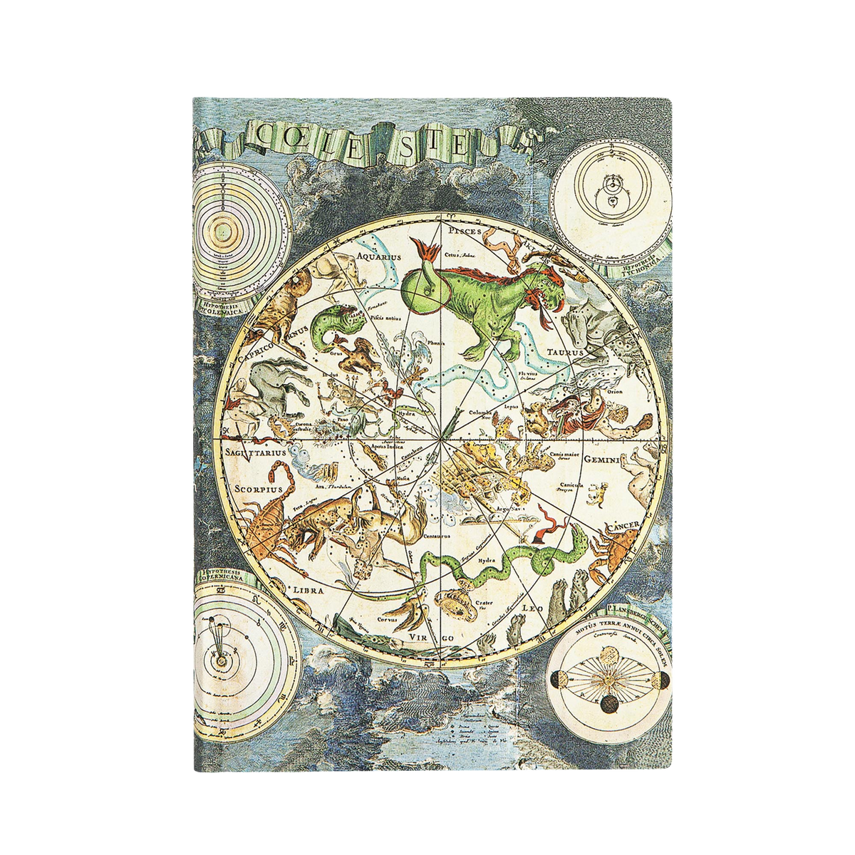 Paperblanks Celestial Planisphere Midi Softback Flexi Journal – Lined, 176 Pages – front cover