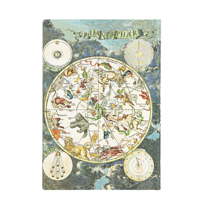 Paperblanks Celestial Planisphere Mini Softback Flexi Journal – Lined, 176 Pages – back cover