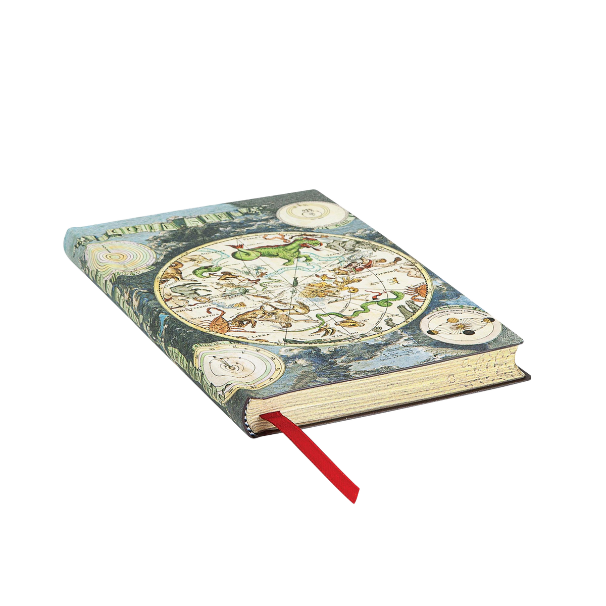 Paperblanks Celestial Planisphere Mini Softback Flexi Journal – Lined, 176 Pages – page edge