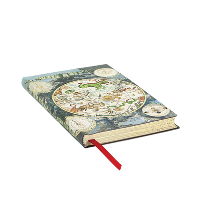 Paperblanks Celestial Planisphere Mini Softback Flexi Journal – Lined, 176 Pages – page edge