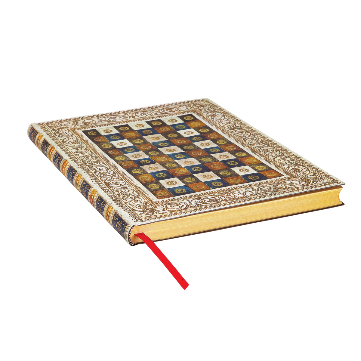 Paperblanks Aureo Ultra Softback Flexi Journal – Lined, 240 Pages – page edge