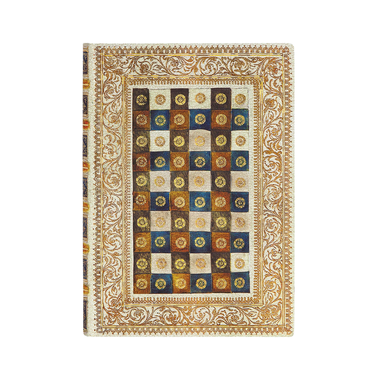 Paperblanks Aureo Midi Softback Flexi Journal – Lined, 240 Pages – front cover