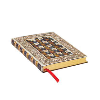 Paperblanks Aureo Mini Softback Flexi Journal – Lined, 176 Pages – page edge