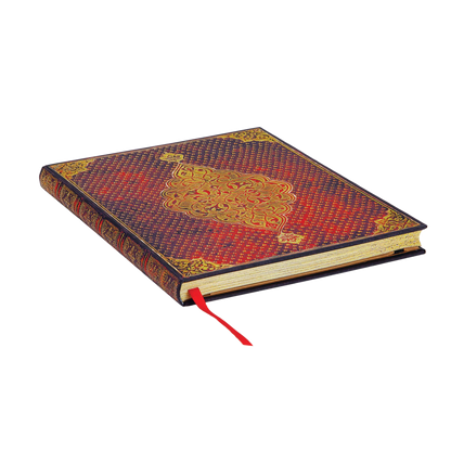 Paperblanks Golden Trefoil Ultra Hardback Journal – Lined, 144 Pages – page edge