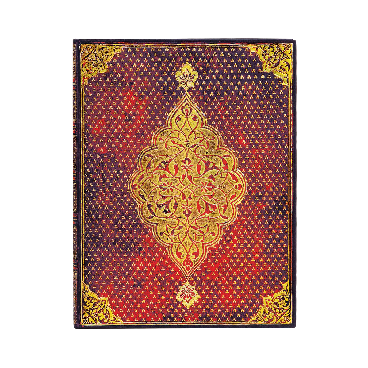 Paperblanks Golden Trefoil Ultra Hardback Journal – Lined, 144 Pages – front cover