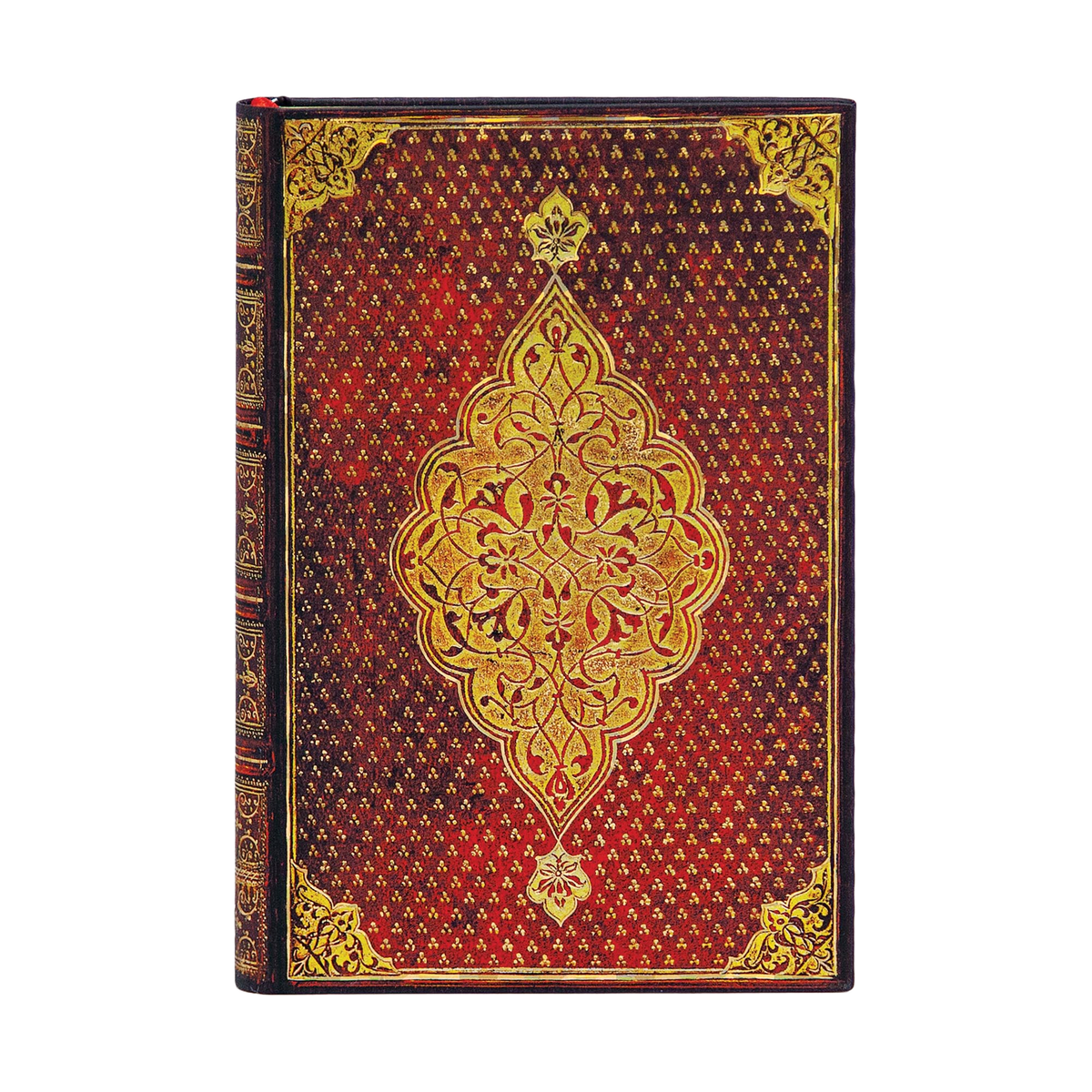 Paperblanks Golden Trefoil Mini Hardback Journal – Plain, 240 Pages – front cover